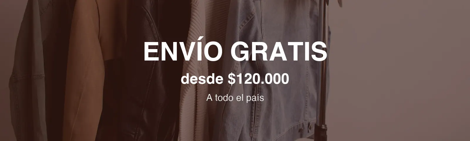 Envío gratis desde $120.000